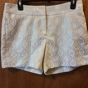 NWOT Beautiful WHBM shorts size 4